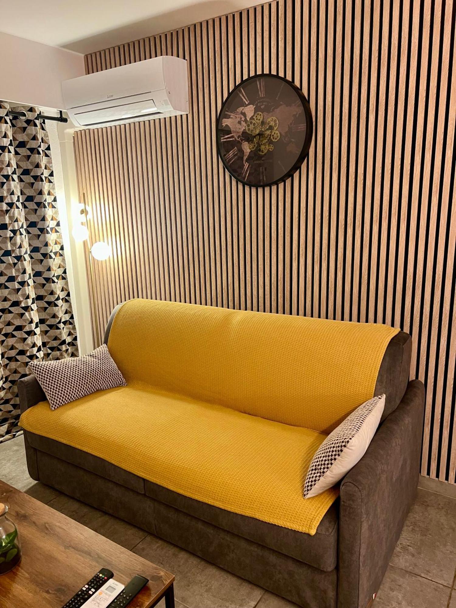 Studio Climatise, Cosy Et Calme Au Centre Ville Antibes Buitenkant foto